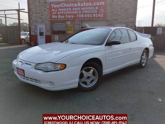 CHEVROLET MONTE CARLO 2004 2G1WW12E149104881 image